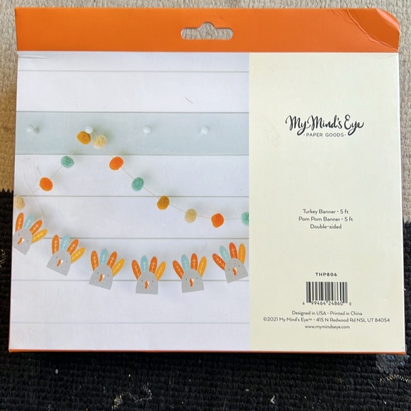 My Minds Eye Turkey Banner - Picture 2 of 3